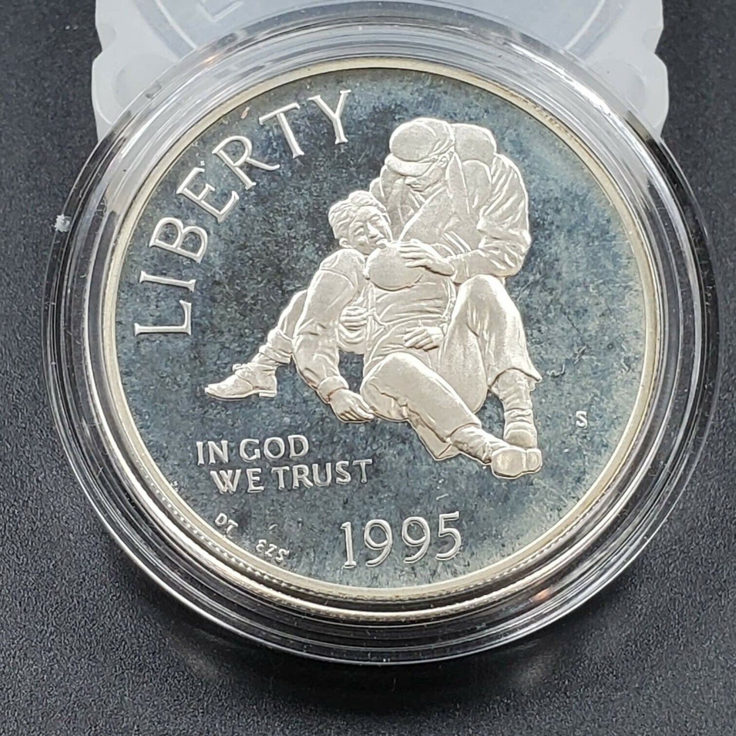 1994 S $1 CIVIL WAR BATTLE US UNITED STATES Commemorative Proof Silver Dollar
