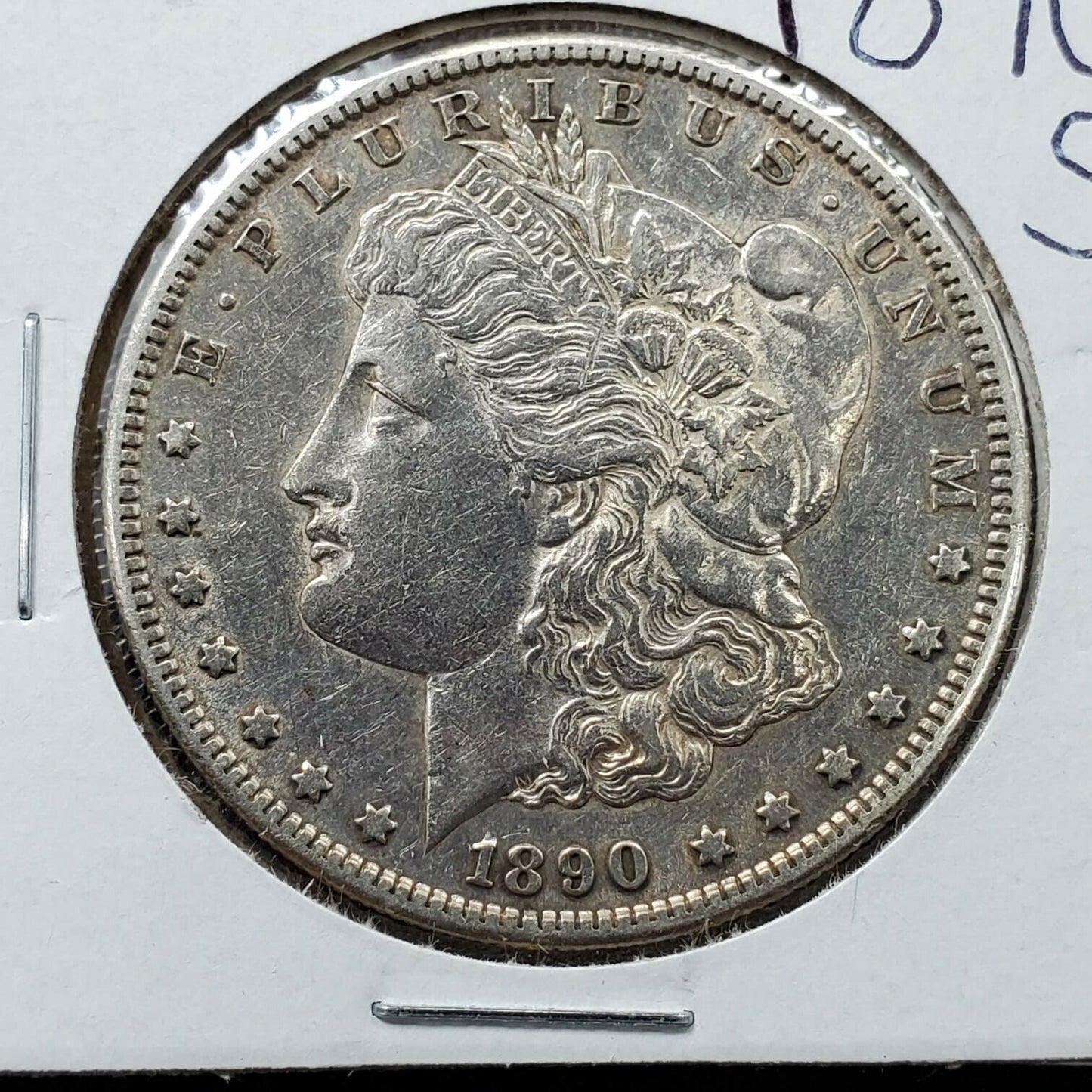 1890 S $1 Morgan Silver Dollar Coin Choice EF XF Extra Fine Circulated Nice
