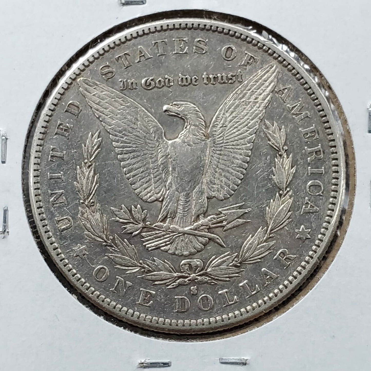 1890 S $1 Morgan Silver Dollar Coin Choice EF XF Extra Fine Circulated Nice