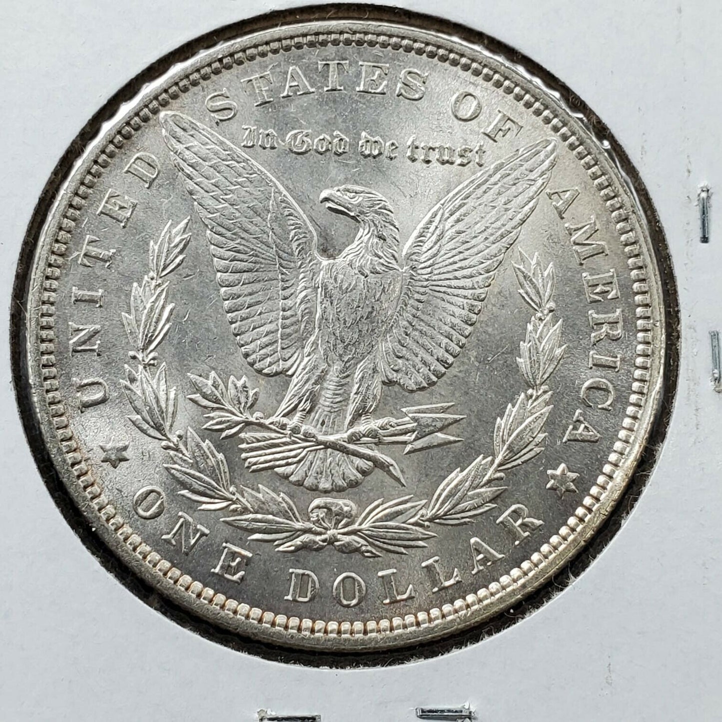 1896 P $1 Morgan Silver Dollar Coin AVG BU UNC Uncirculated Condition Nice Coin
