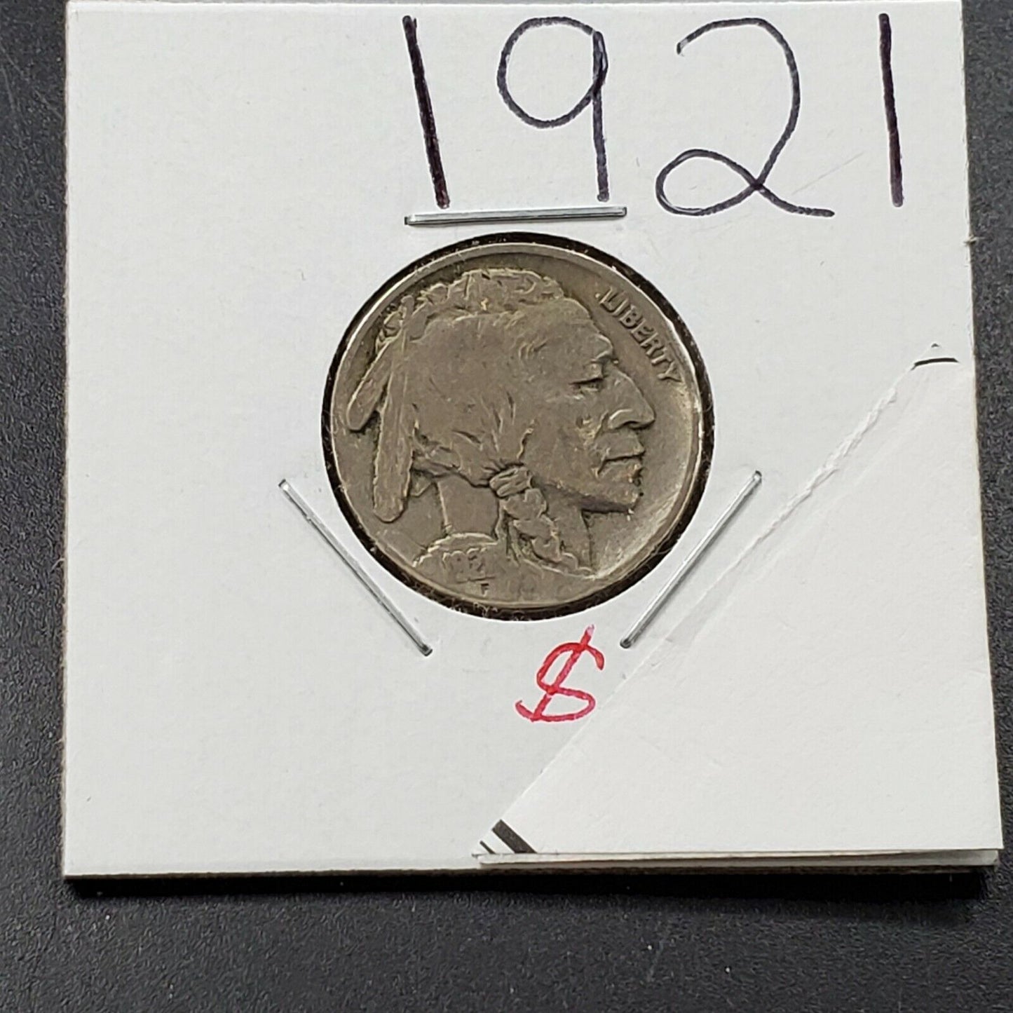 1921 P 5c Buffalo Nickel Nice Coin Choice VG Very Good / Fine Circulated