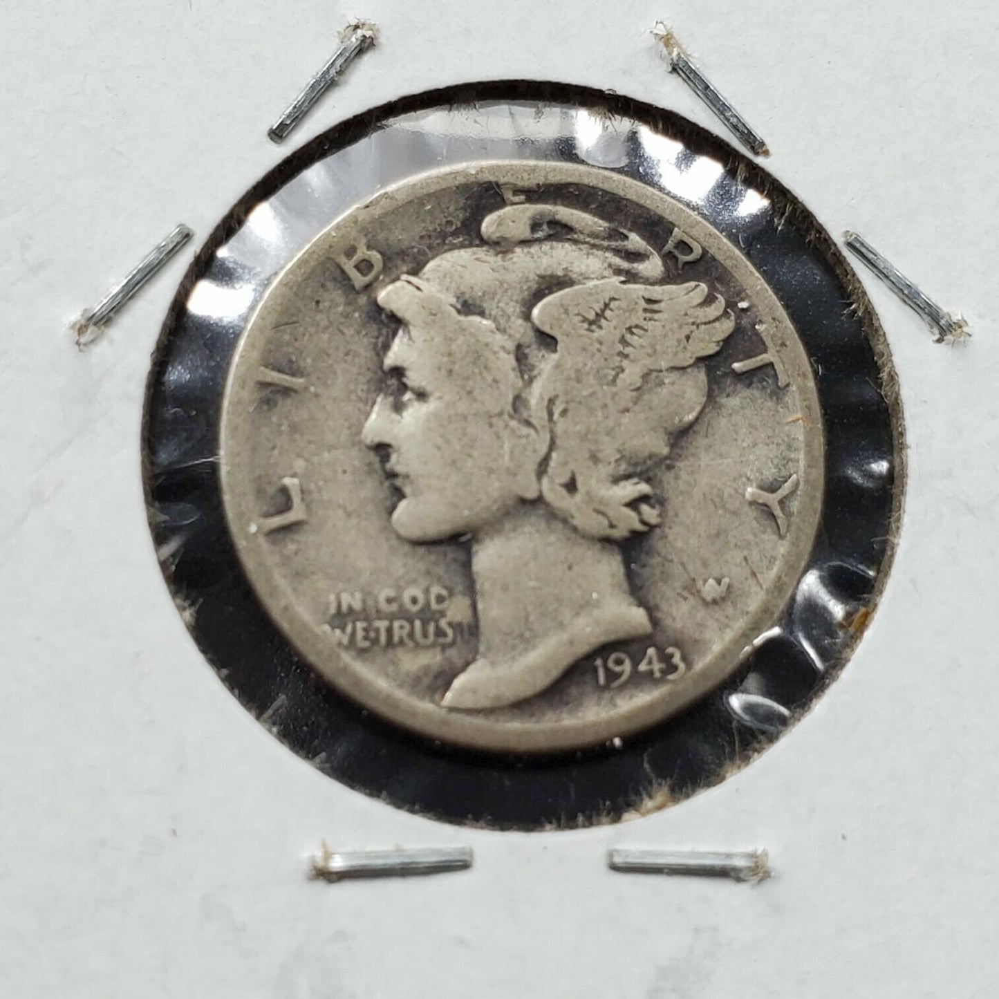 1943 S / S Mercury Dime Silver Coin RPM Variety Circulated