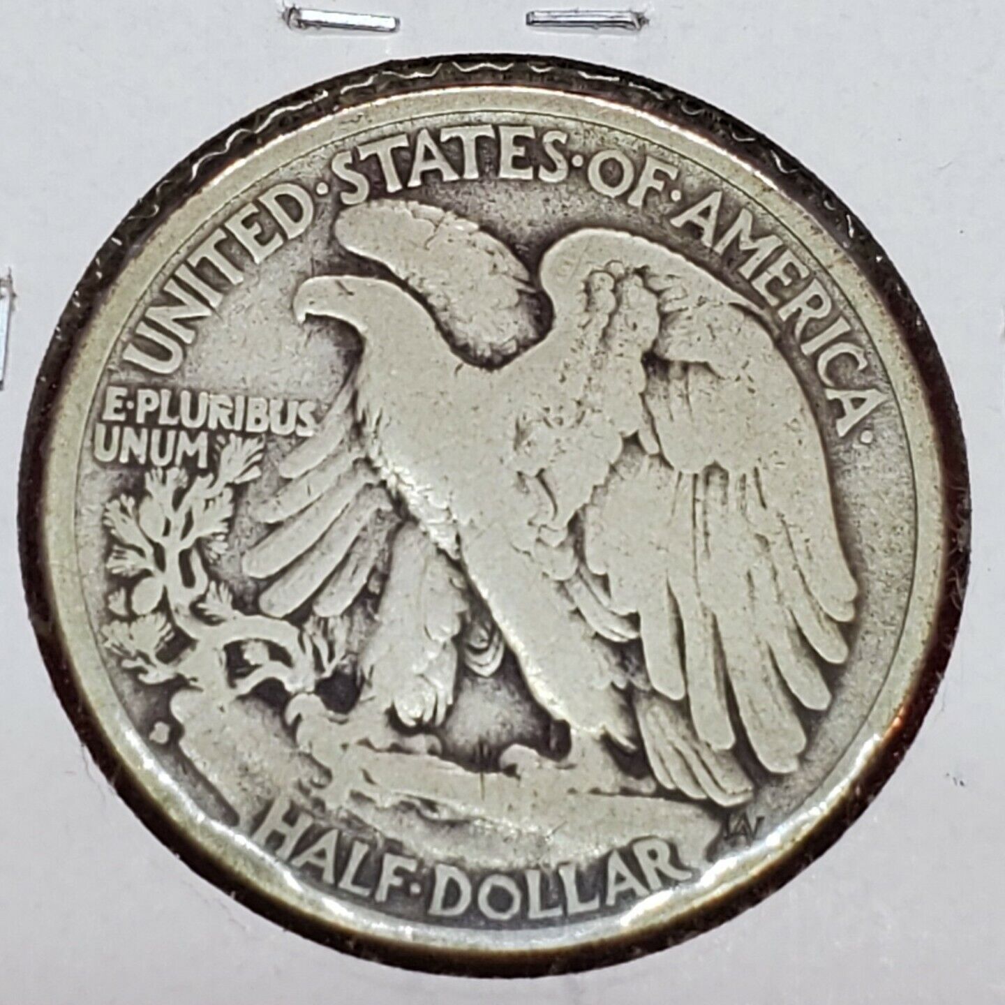 1935 S Walking Liberty Silver Eagle Half Dollar Coin Choice Fine Condition 2