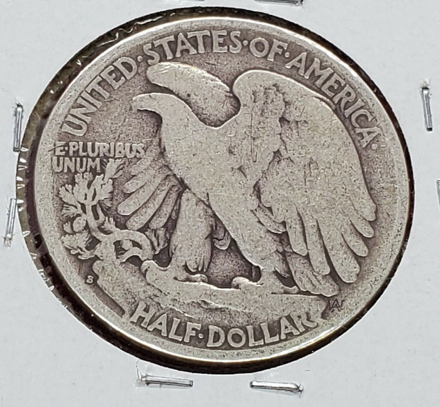1927 S Walking Liberty Silver Half Dollar Coin Average Good Circulated