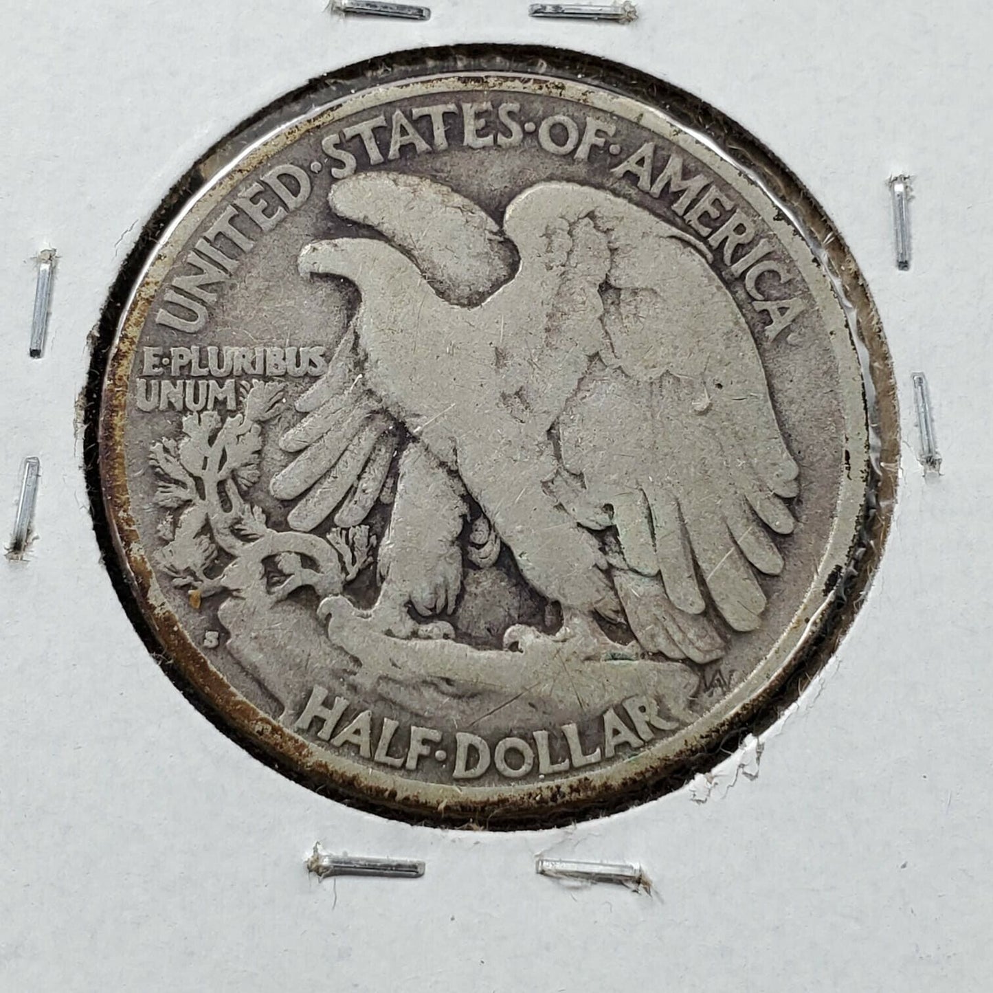 1936 S Walking Liberty Silver Half Dollar Coin Choice VG VERY GOOD / Fine