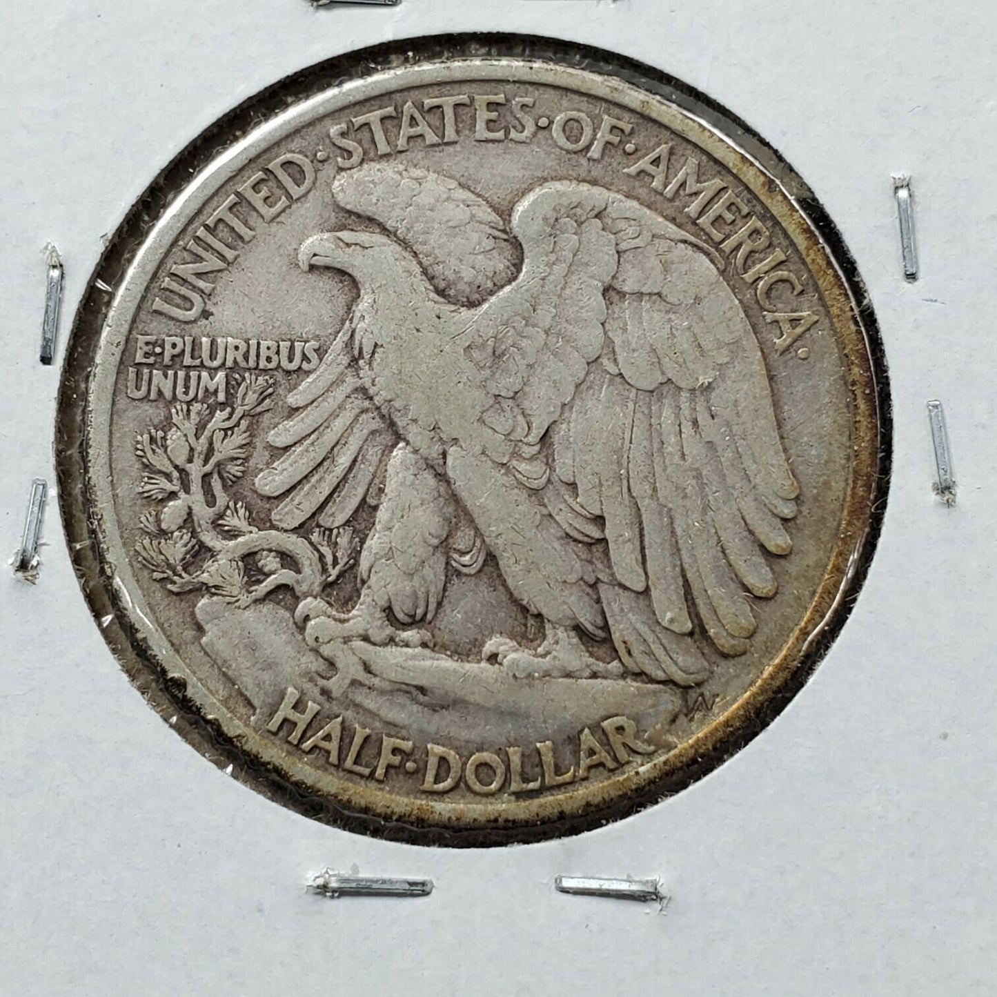 1935 P Walking Liberty Silver Half Dollar Coin AVG VF Very Fine Circulated TONE!