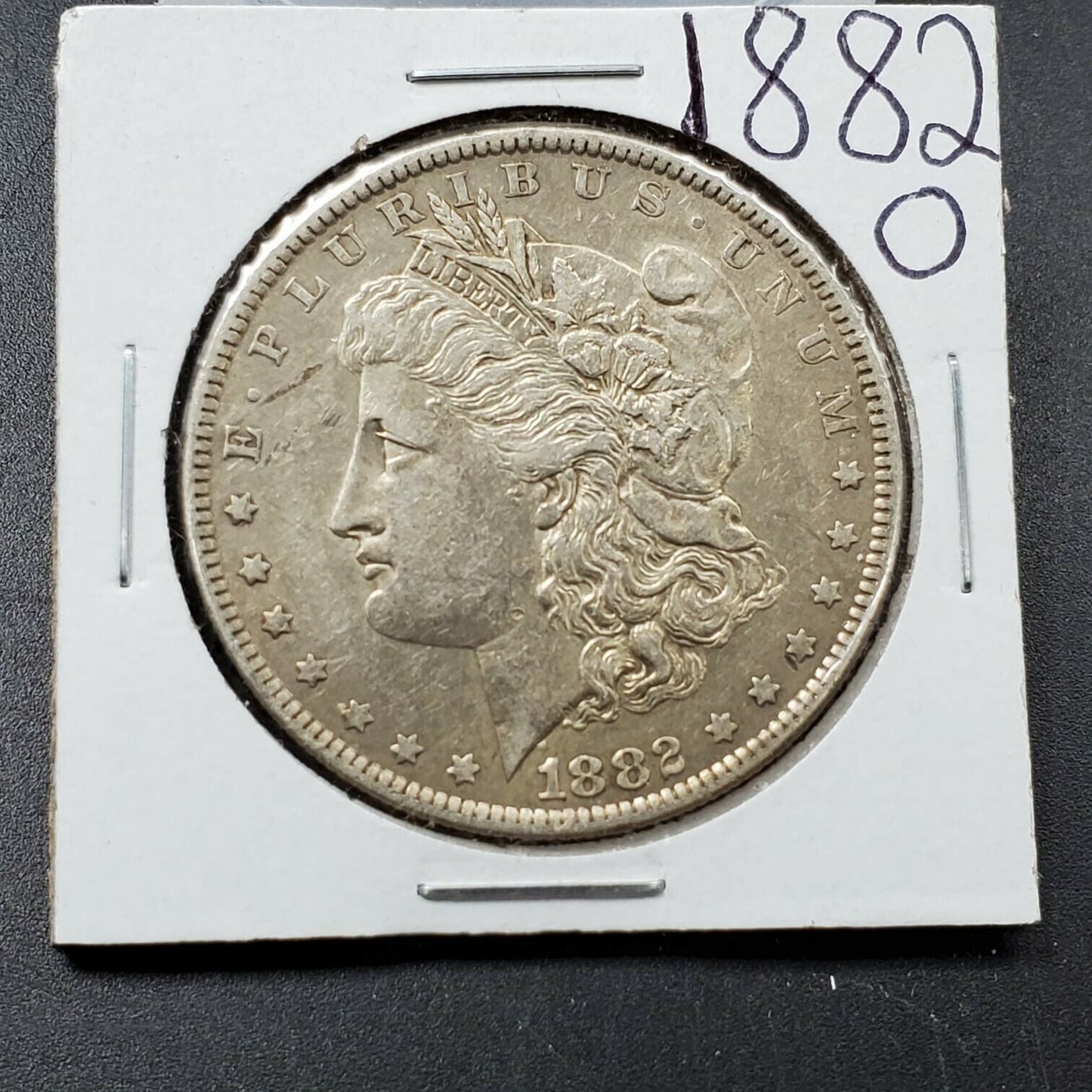 1882 O Morgan Silver Eagle Dollar Coin Average XF EF Extra Fine circulated
