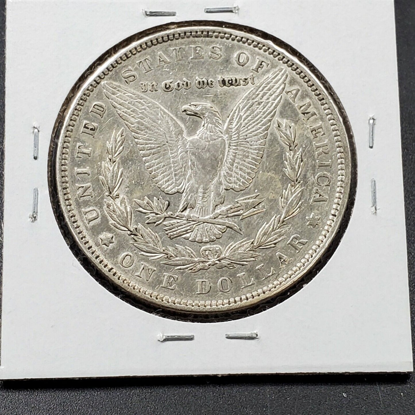 1879 P Morgan Silver Dollar Coin AU About UNC Details Cleaned