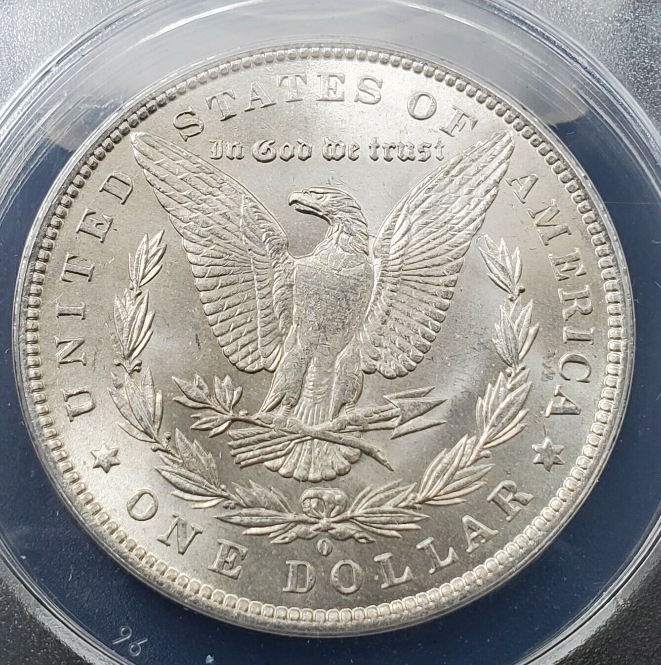 1884 O Morgan Silver Dollar Coin ANACS MS63 Choice BU UNC Nice coin