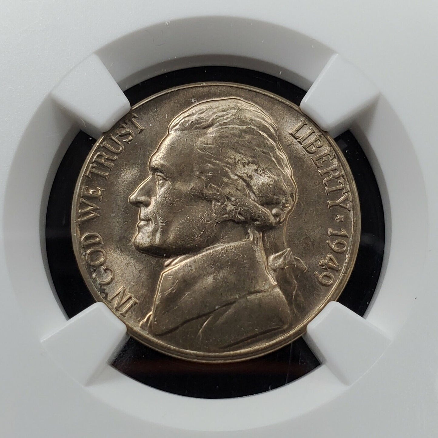 1949 D Jefferson Nickel Coin NGC MS66 Robinsons Combo Ship Discounts