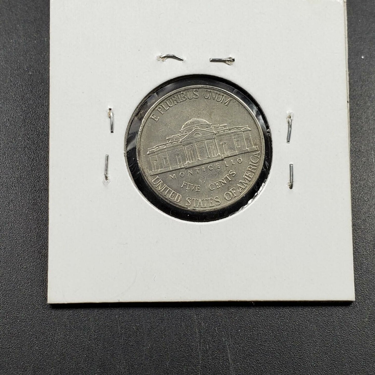 1999 P 5c BU Jefferson Nickel Misaligned Die Error Coin UNC