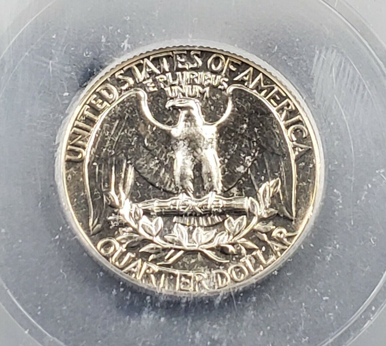 1970 S 25C Washington Quarter Proof Coin ICG PR70 No Toning Obverse Nice Strike