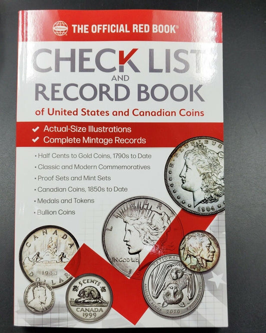 The Official Red Book Check List and Record Book of United States and Canadian C