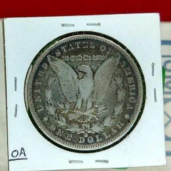 1884 s Morgan Silver Dollar Coin CHOICE VF Very Fine NEAT TONING TONER ORIGINAL