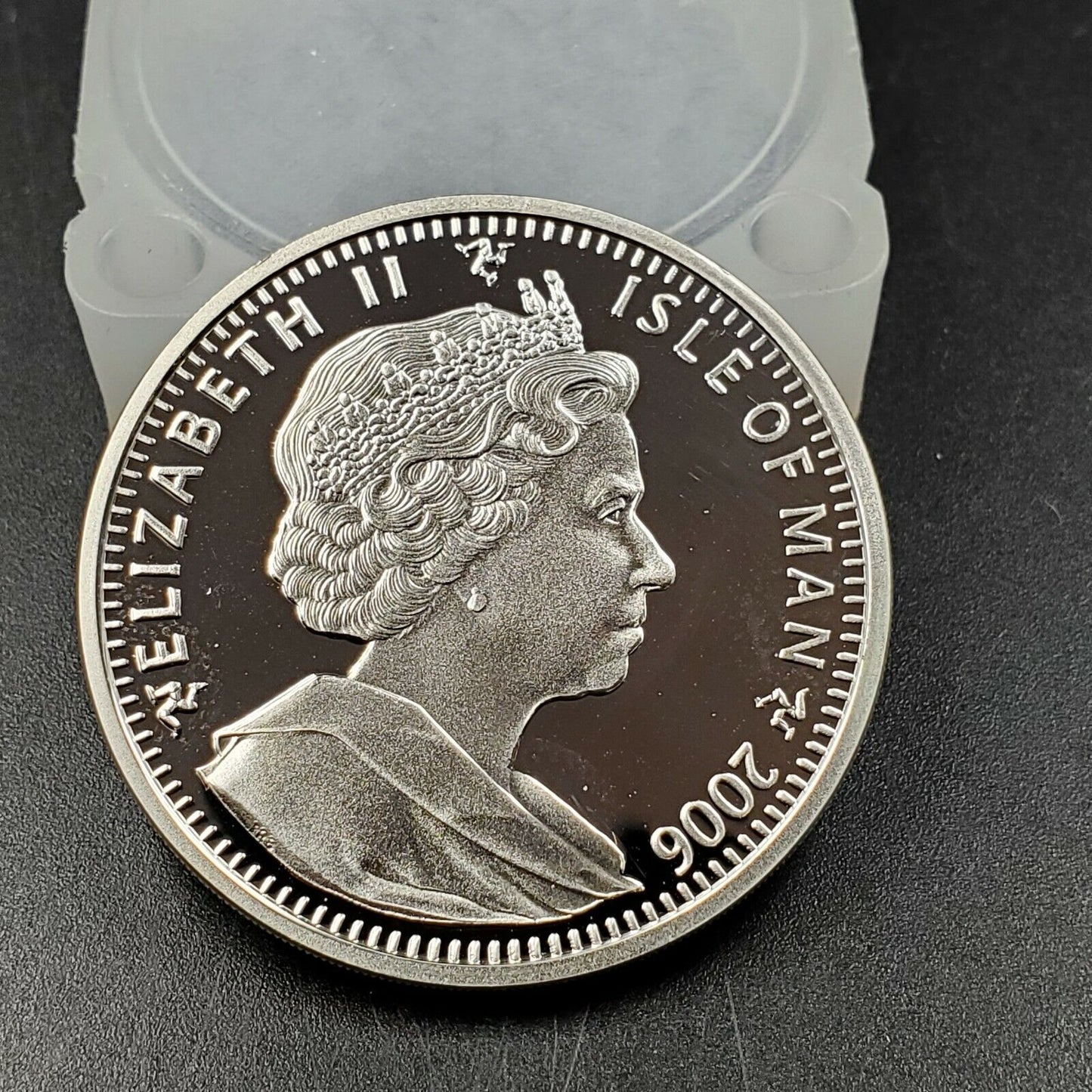2006 Pobjoy Mint Isle of Man Battle of Trafalgar Gem Proof Silver Coin Napoleon