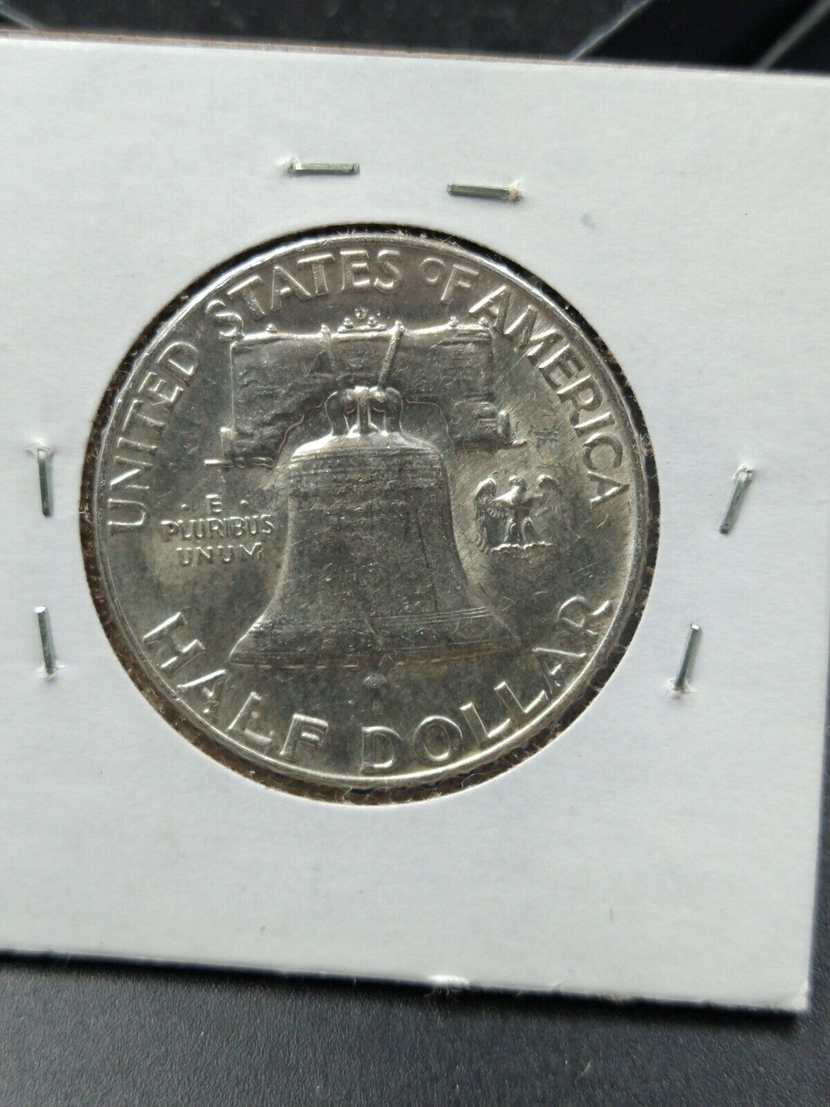 1953 D Franklin Silver 90% Half Dollar Coin AVG BU Uncirculated