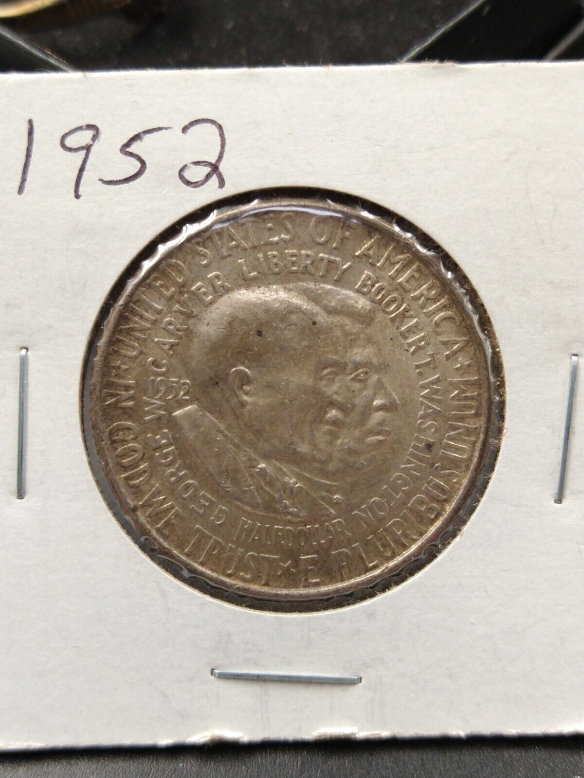 1952 P George Washington Carver Silver 50c Half Dollar Commemorative BU UNC COIN