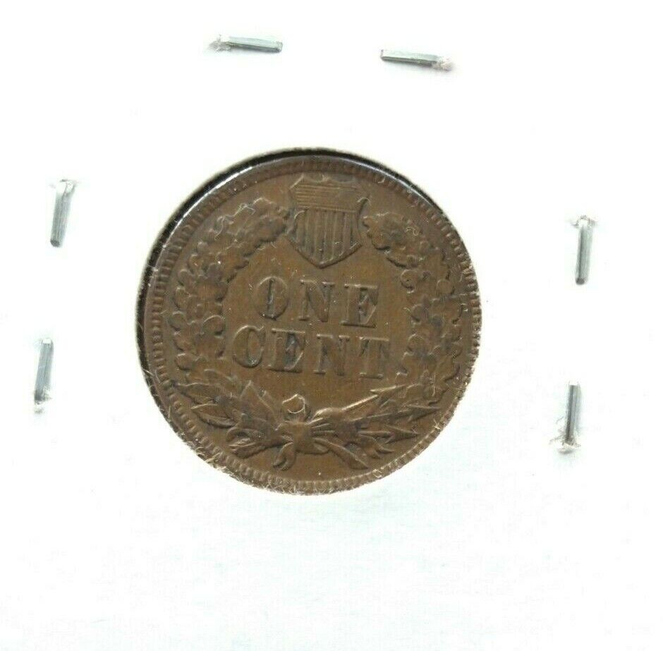 1909 P Indian Head Cent Penny Coin Choice VF Circulated Last Year Of Type