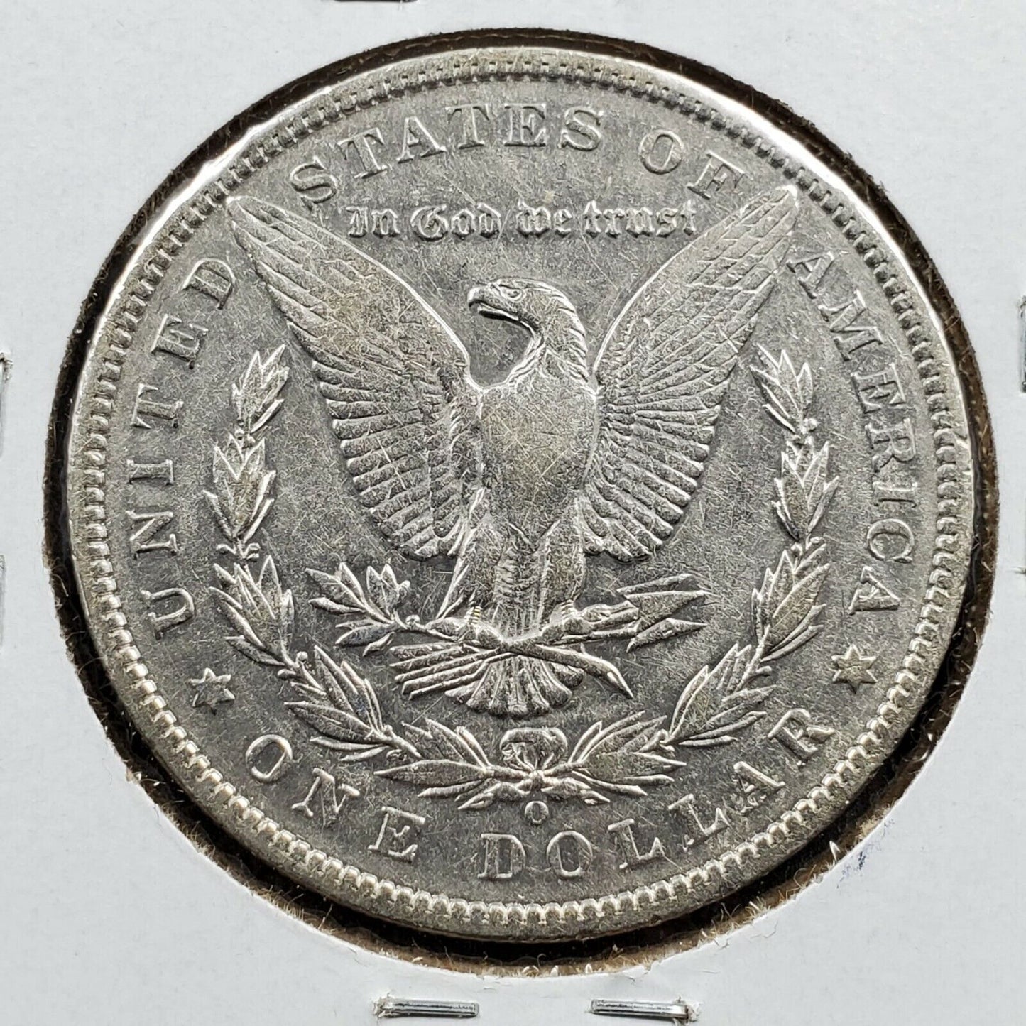 1887 O $1 Morgan Silver Eagle Dollar Coin Average EF XF Circulated