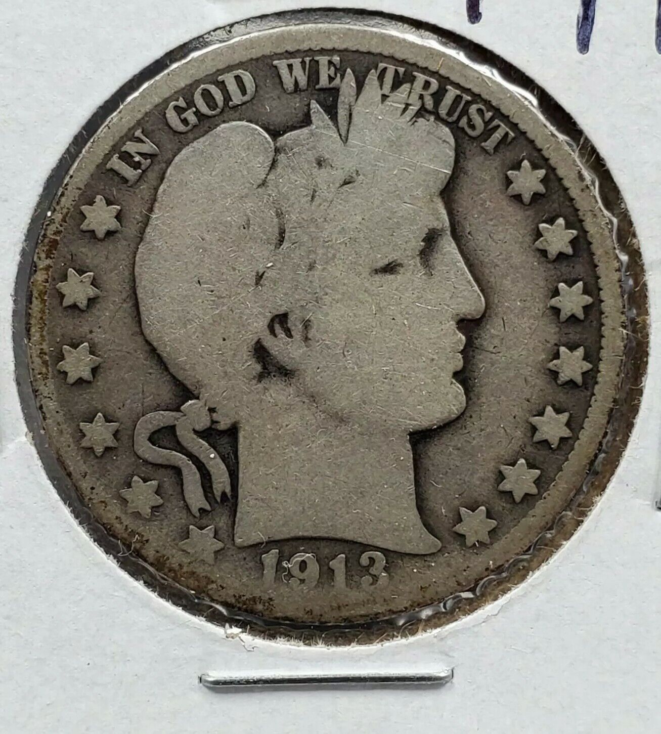1913 D 50C Barber Silver HALF DOLLAR Coin Choice AG ABOUT GOOD / GOOD CIRCULATED