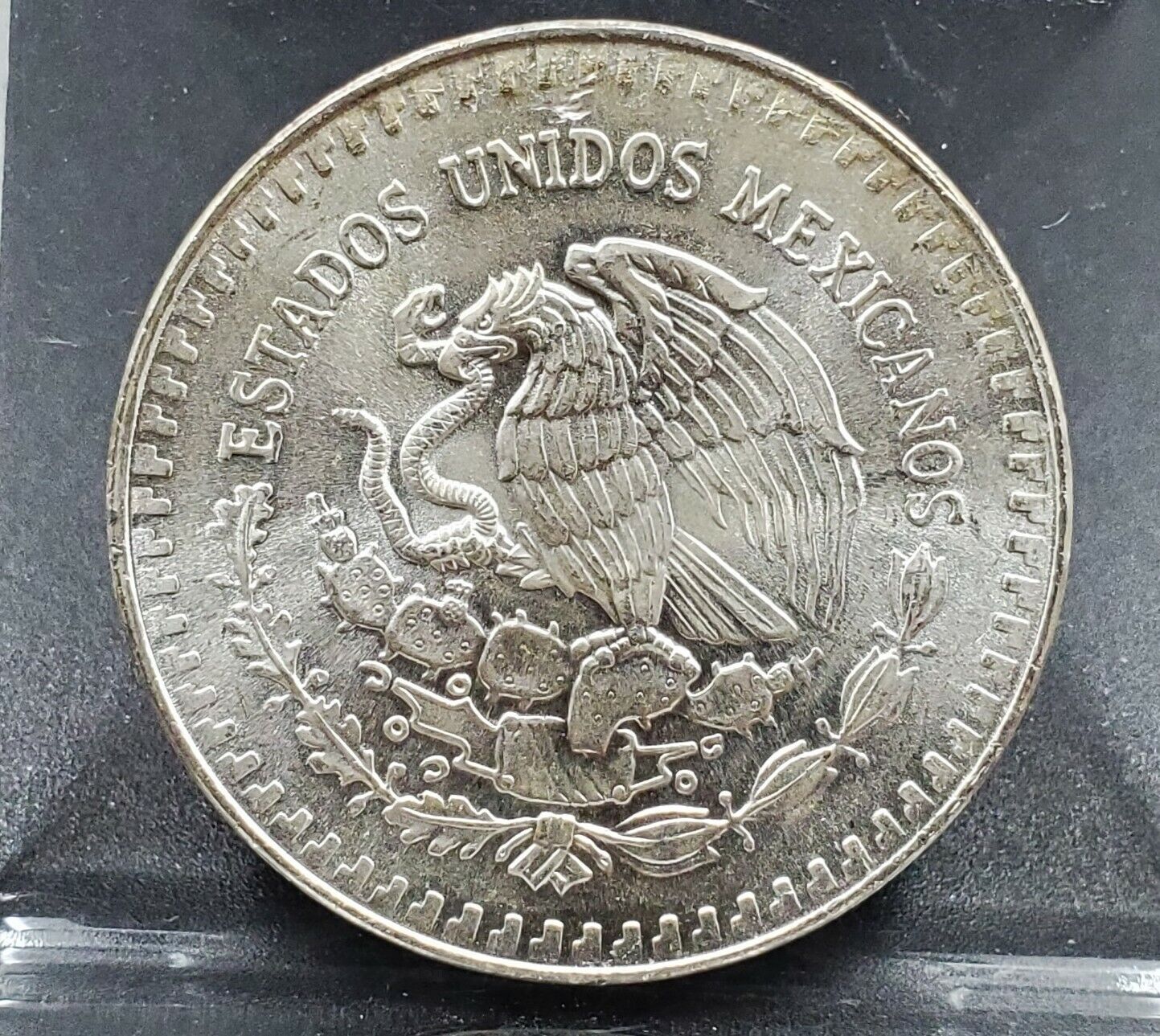 1985 Mo 1 oz Onza Mexico Libertad Gem BU UNC Ley .999 Plata Pura