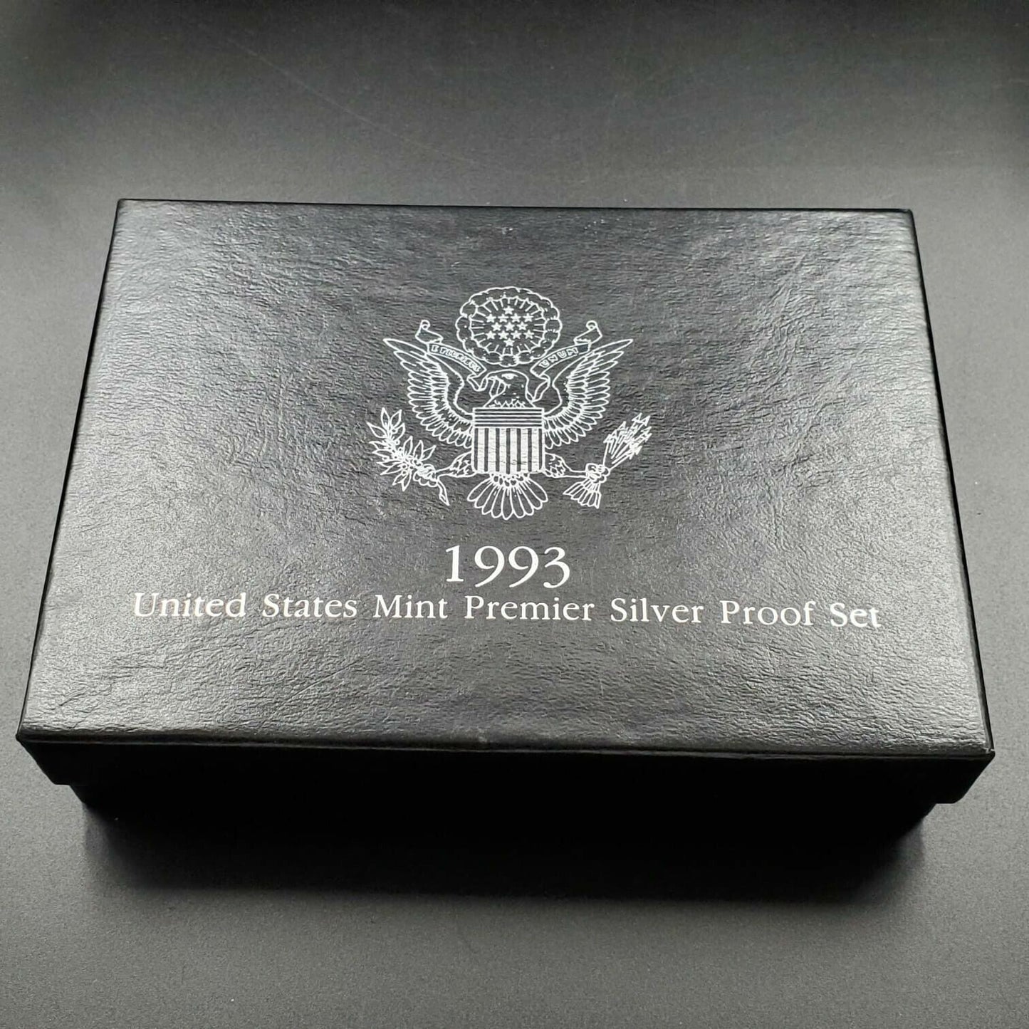 1993 S US Mint Premier Silver Proof Set OGP Box COA - RobinsonsCoinTown