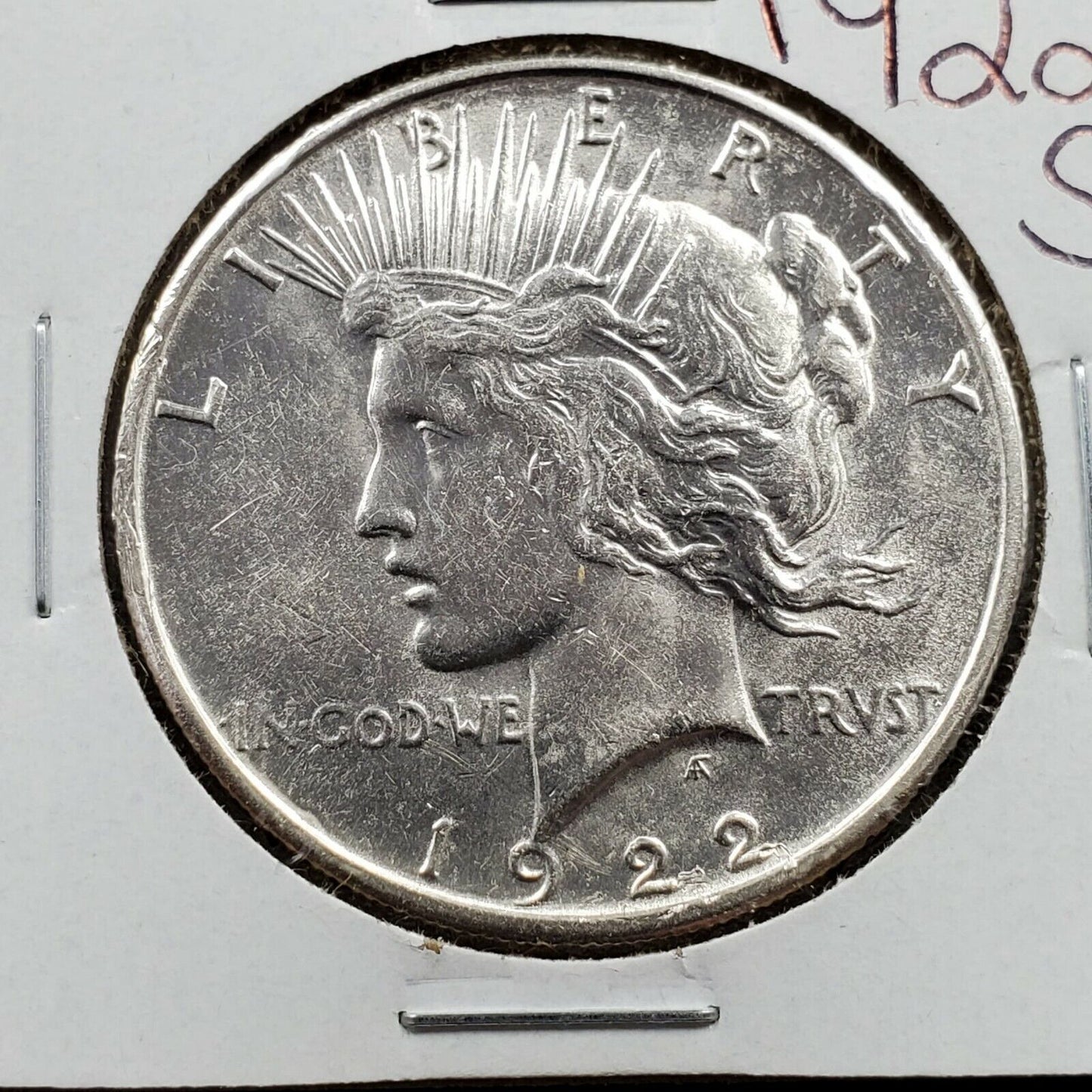 1922 S Peace 90% Silver Eagle Dollar Coin CH AU ABOUT UNC Circulated