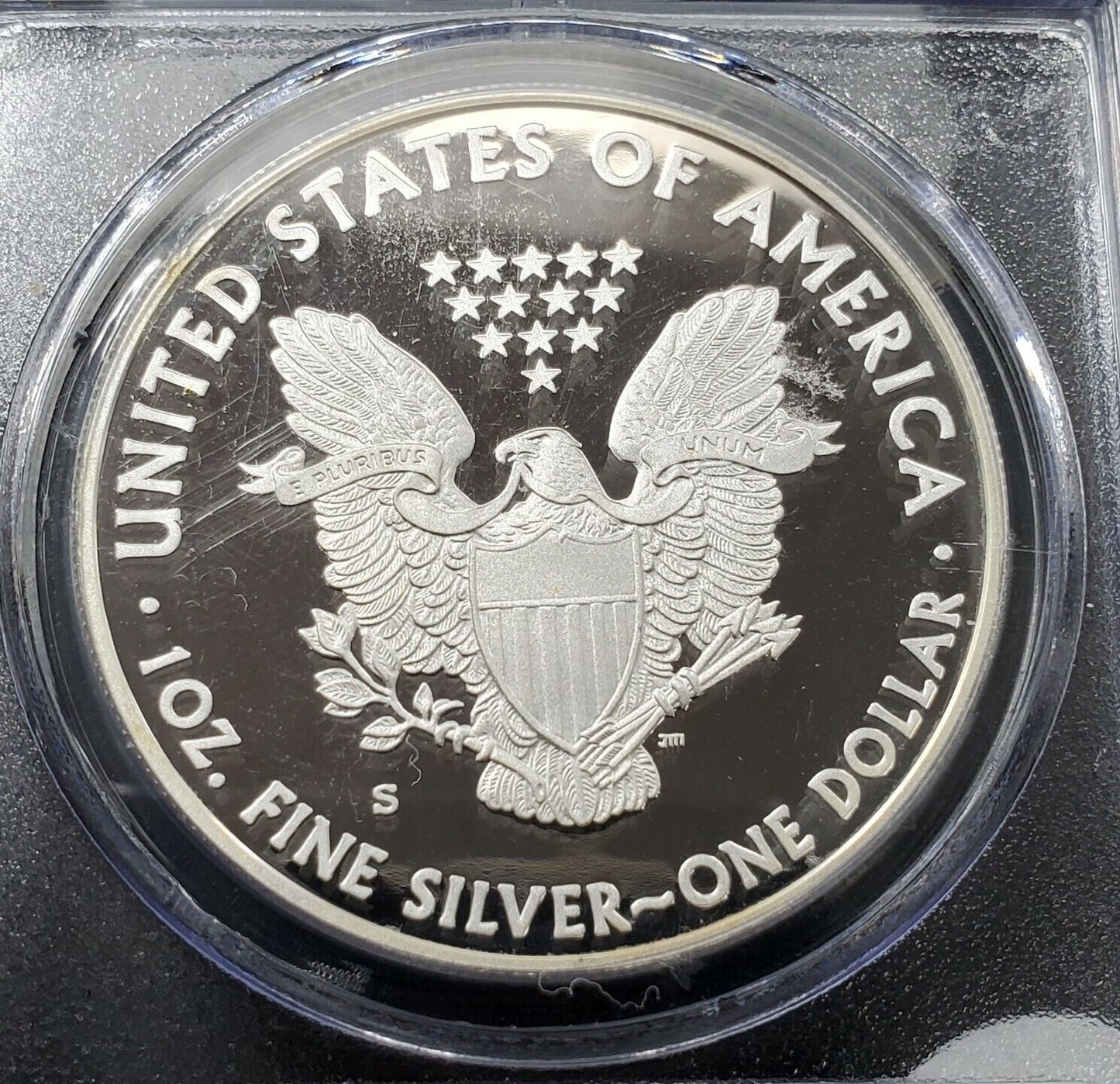 2012 S 1 OZ American 1oz .999 Eagle PCGS PR70 DCAM Coin & Currency Set First STK