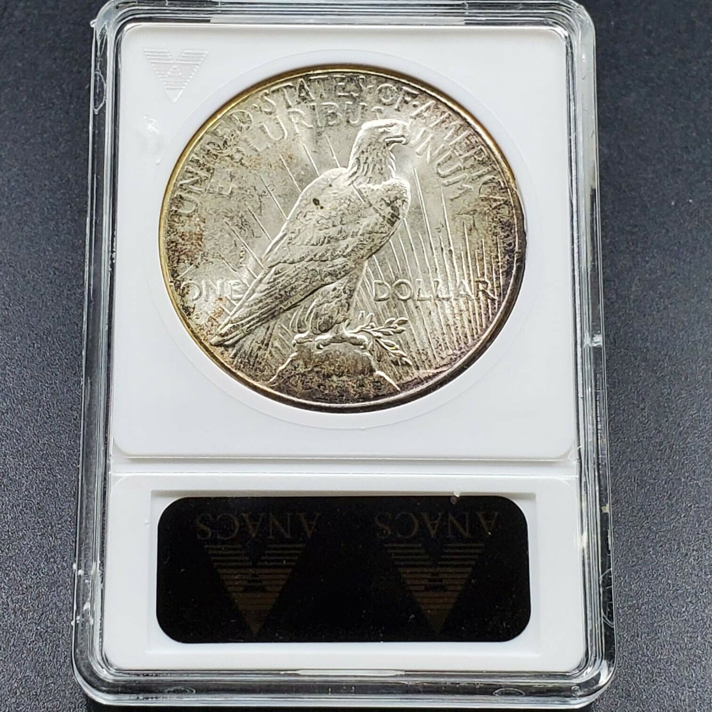 1926 S Peace Silver Dollar Variety Coin ANACS MS63 VAM-1 Vam 1
