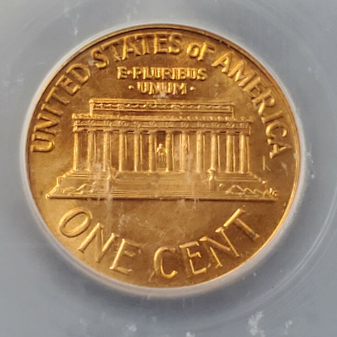 1961 D Lincoln Memorial Cent Penny MS67 ICG vintage ICG Case Nice Coin