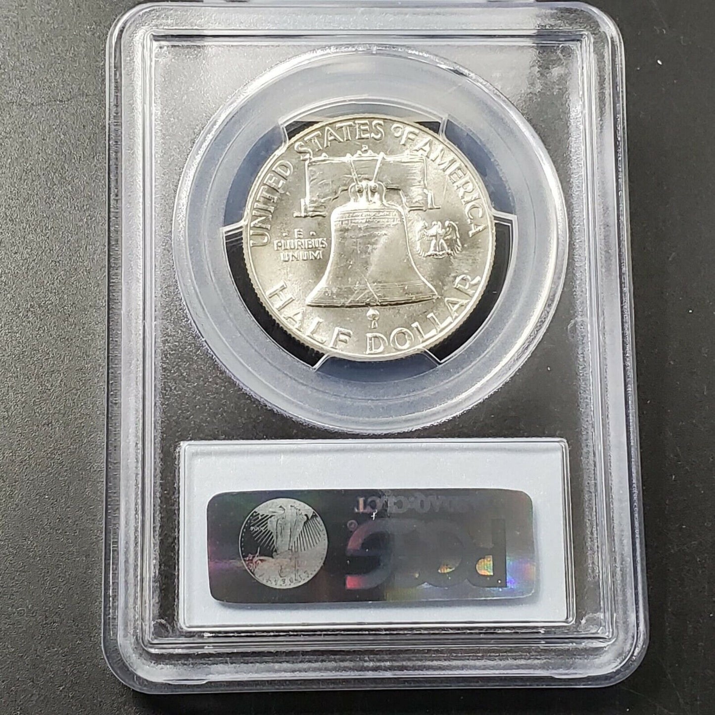 1963 D Franklin Silver Half Dollar Coin PCGS MS64 CH BU Last Year of Type