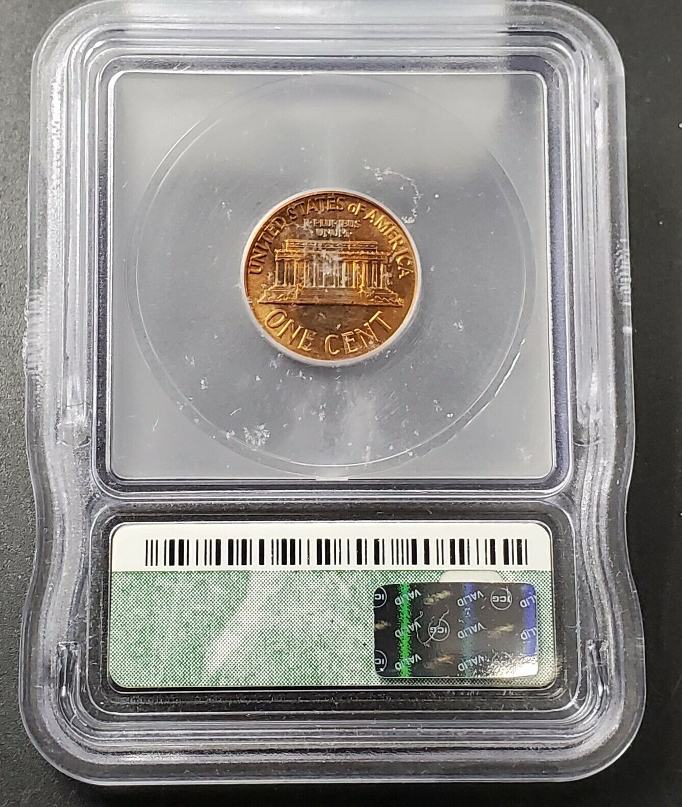1961 D Lincoln Memorial Cent Penny MS67 ICG Used ICG Slab Case Nice Coin