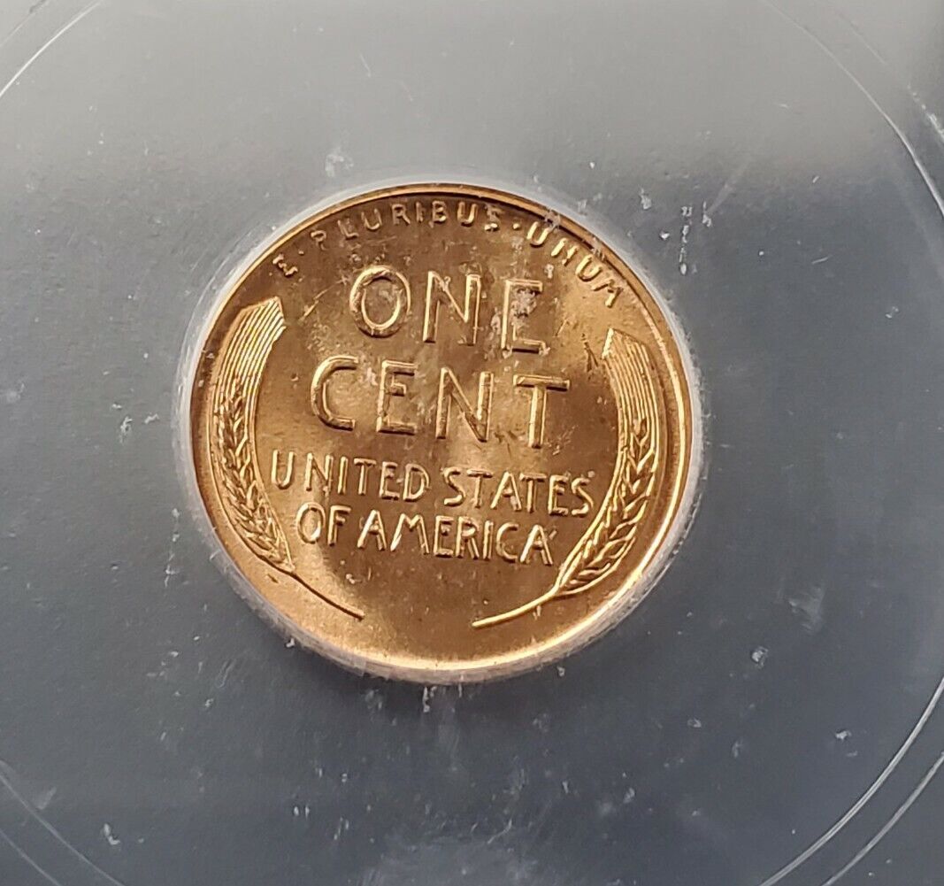 1957 D Lincoln Wheat Cent Penny Coin ICG MS67 RED RD Gem BU Denver 4