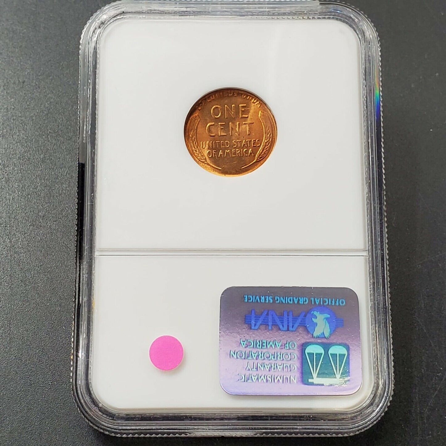 1955 P Lincoln Wheat Cent Penny Coin NGC MS66 RD RED Nice coin