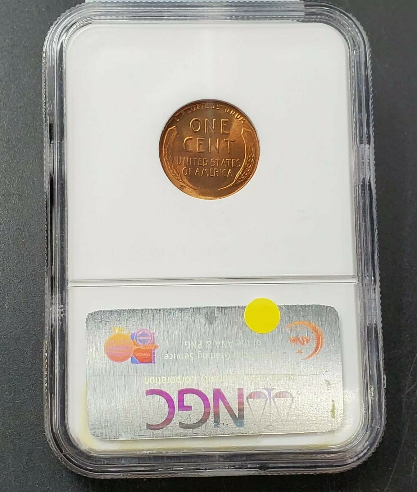 1954 S Lincoln Wheat Cent Penny Coin NGC MS66 RD RED LAST S MINT WHEAT NICE