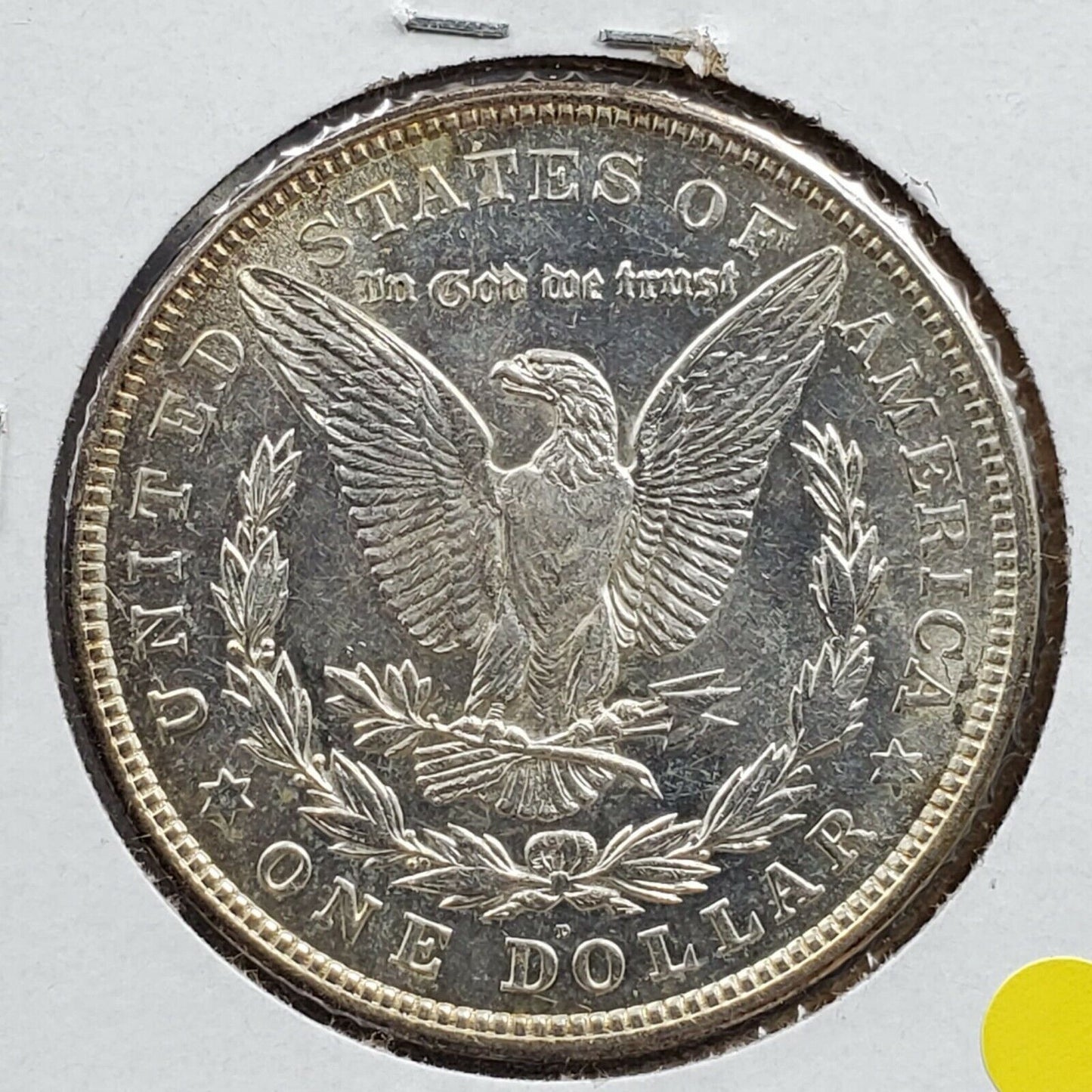 1921 D $1 Morgan Silver Dollar Coin Average Uncirculated 100 Year Anniversary