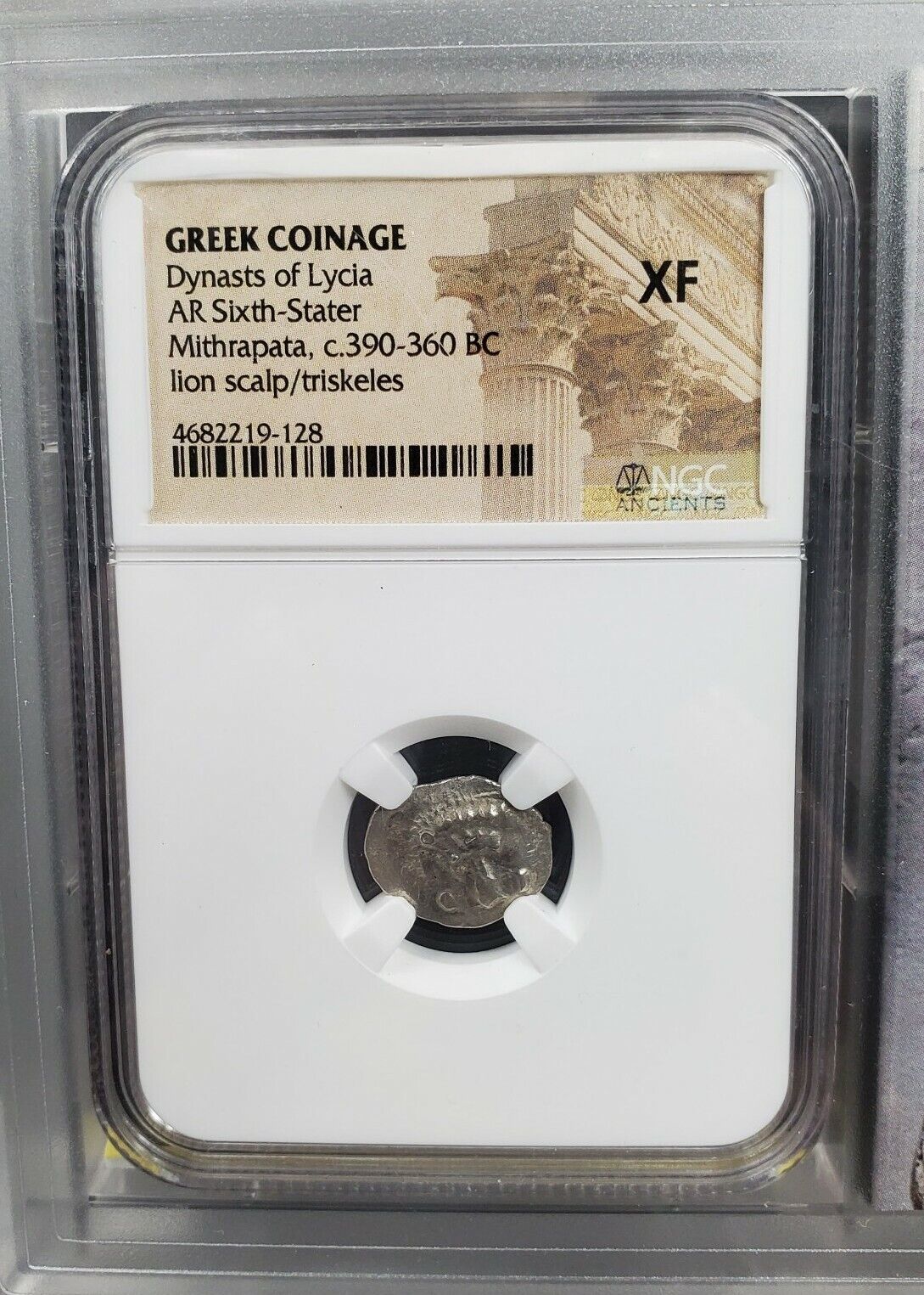 Dynasts Lycia 390-360 BC Mithrapata Greek Sixth-Stater NGC XF EF Story Vault