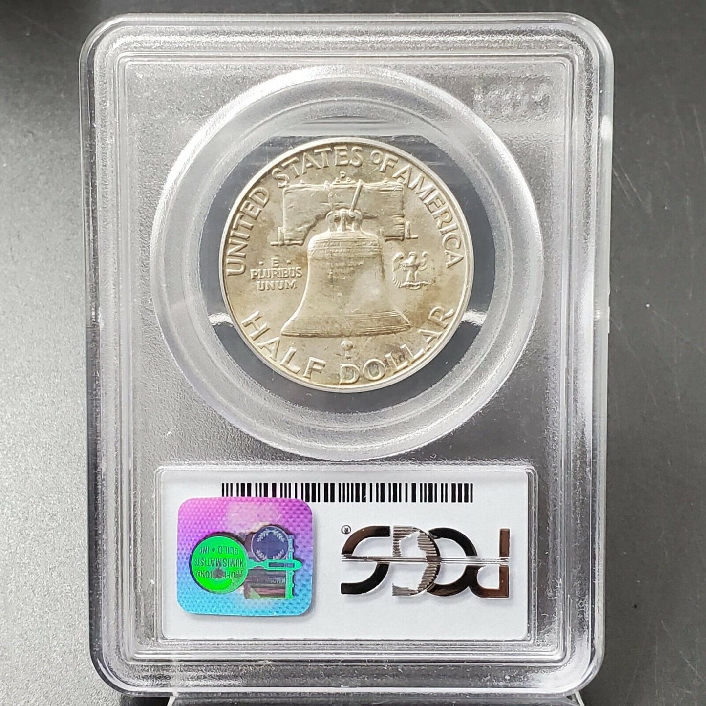 1957 D Franklin Silver Half Dollar Coin PCGS MS65 FBL NICE COIN DEEP STRIKE