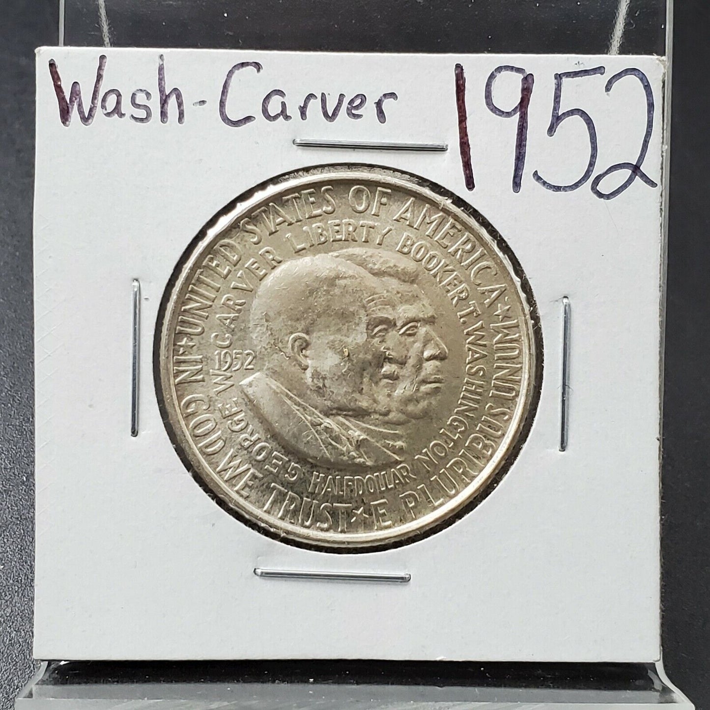 1952 P George Washington Carver Silver 50c Half Dollar Commemorative GEM BU COIN