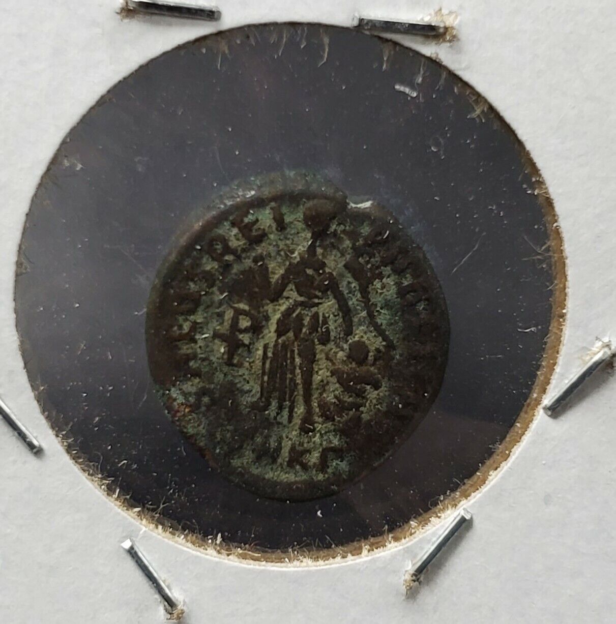 Arcadius 383-408 Ancient Bronze Follis Coin Circulated