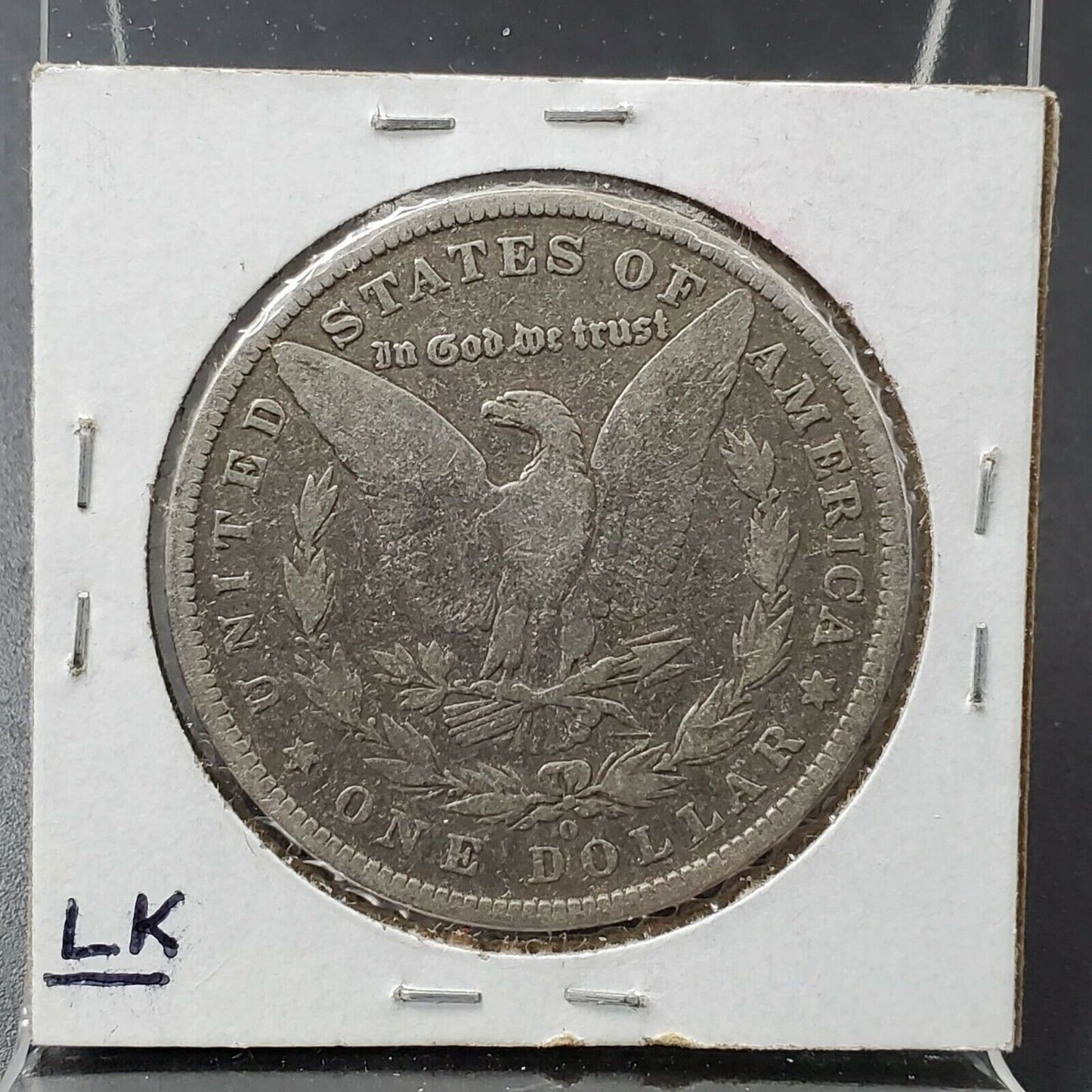 1880 O $1 Morgan Silver Eagle Dollar Coin VG / Fine Detail