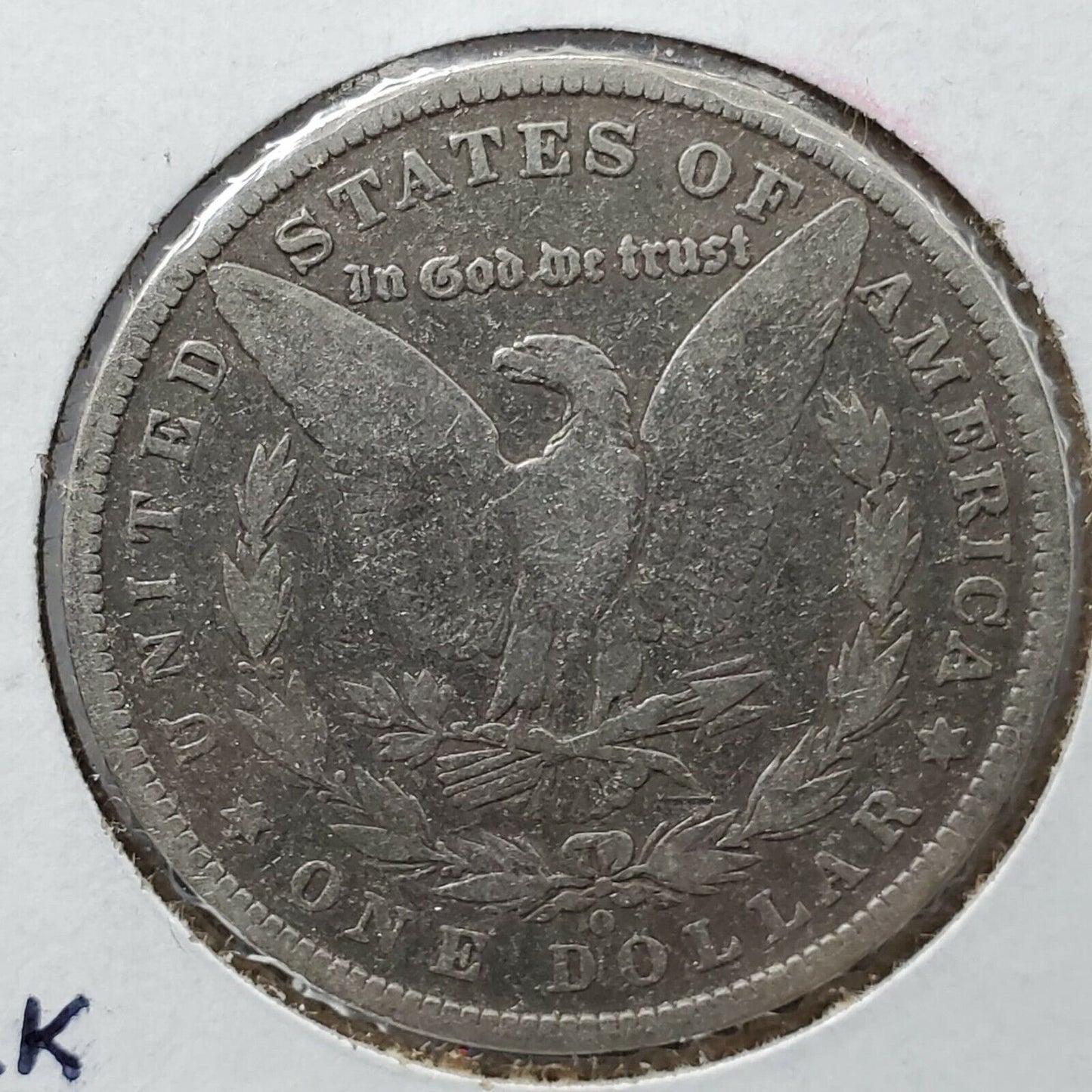 1880 O $1 Morgan Silver Eagle Dollar Coin VG / Fine Detail