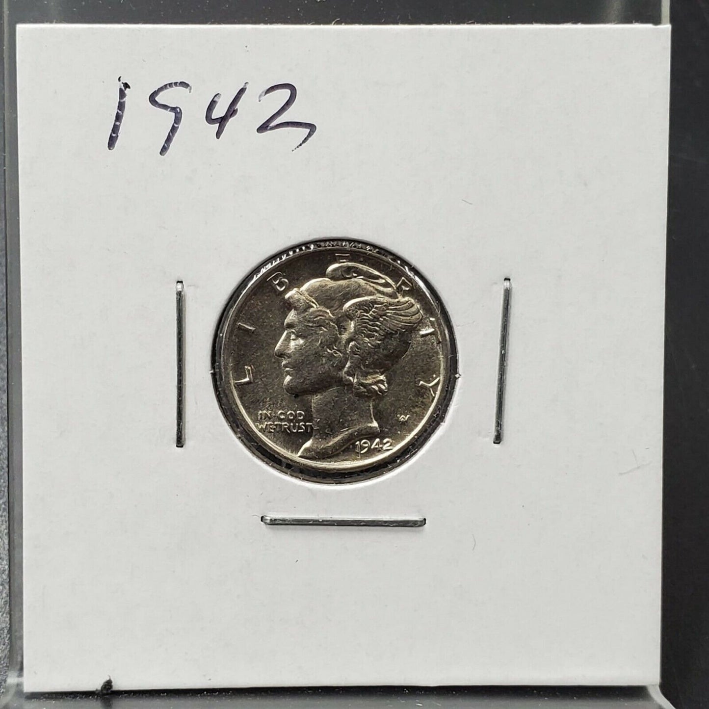 1942 BU P AU D AU S WW2 Mercury Silver Dime 3 Coin AU/BU Set World War Two Coins