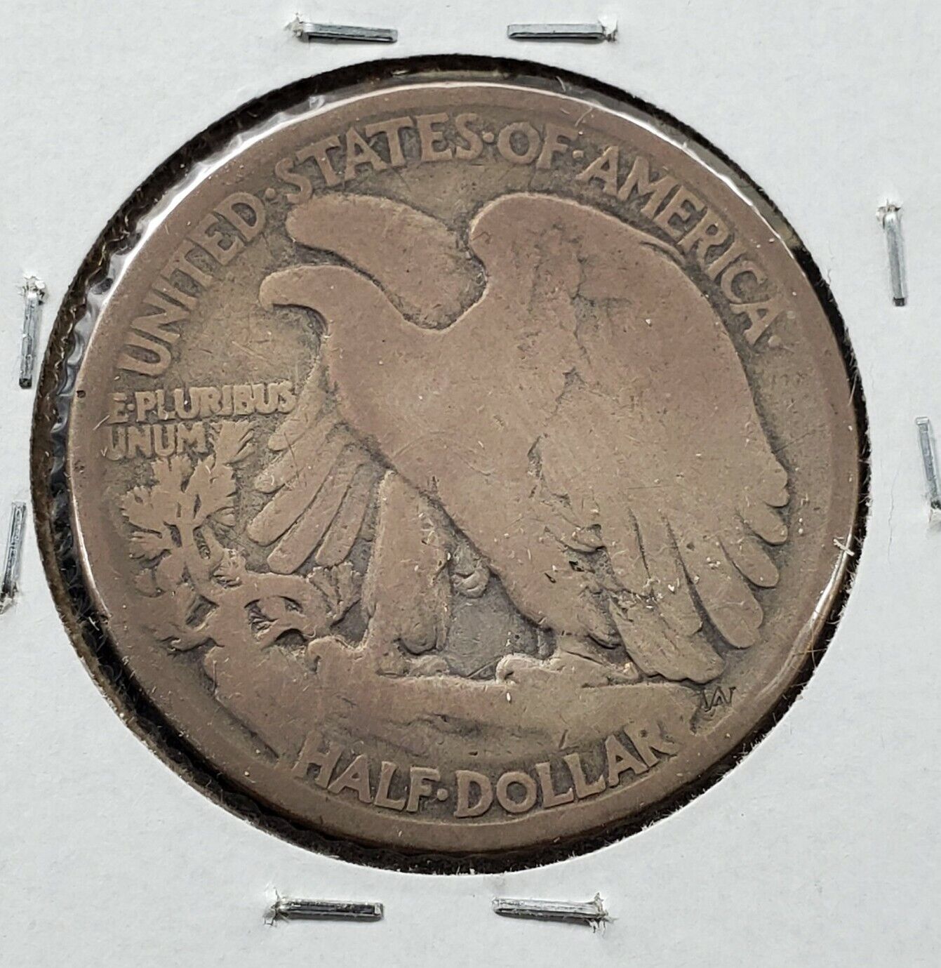 1917 D Walking Liberty Silver Half Dollar Coin Choice G Good Obverse Mint Mark