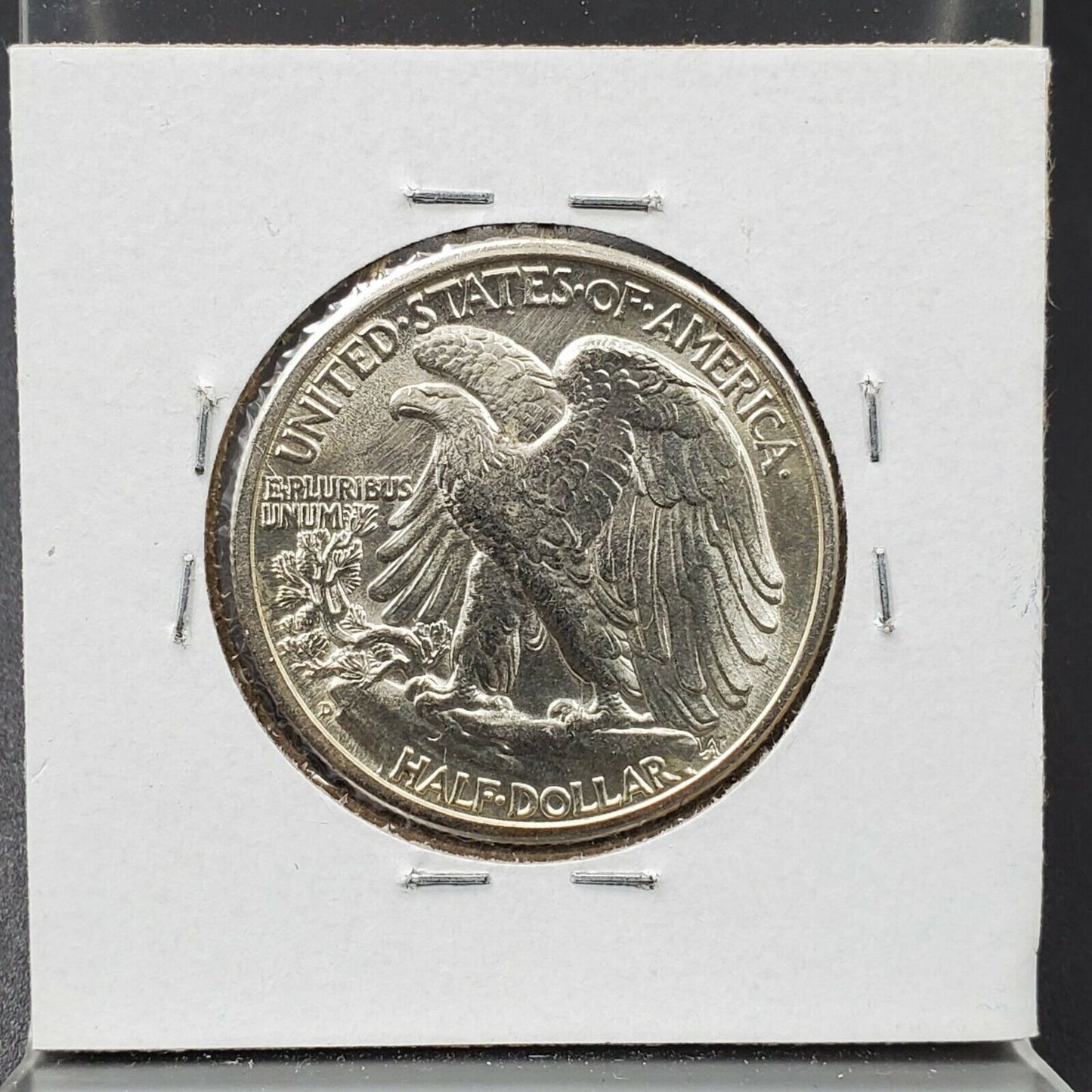 1943 D 50c Walking Liberty Silver Eagle Half Dollar Coin WW2 American CHOICE BU