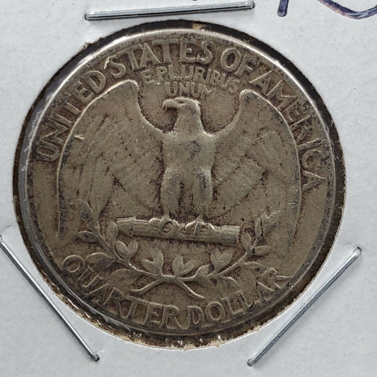 1950 P 25c Washington Quarter FS-801 Double Eagle Beak Die Reverse American