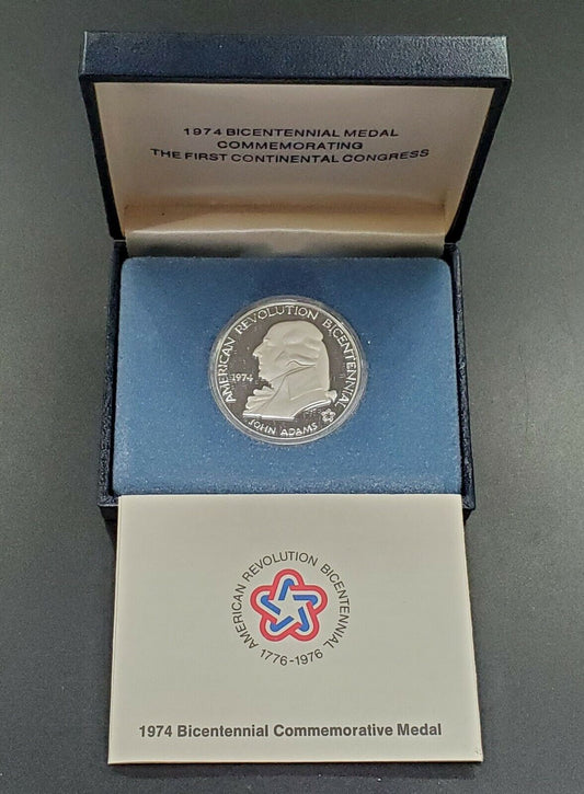 1974 Bicentennial Medal Commemorating The First Continental Congress