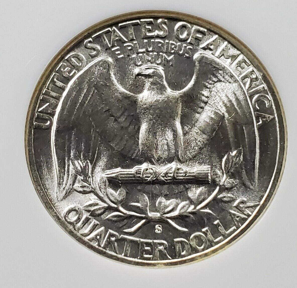1947 S 25C Washington Quarter Silver Coin NGC MS66 GEM BU