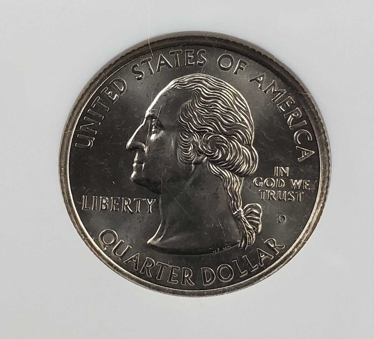1999 D DELAWARE State Statehood Quarter Coin MS67 NGC Brown Label Holder