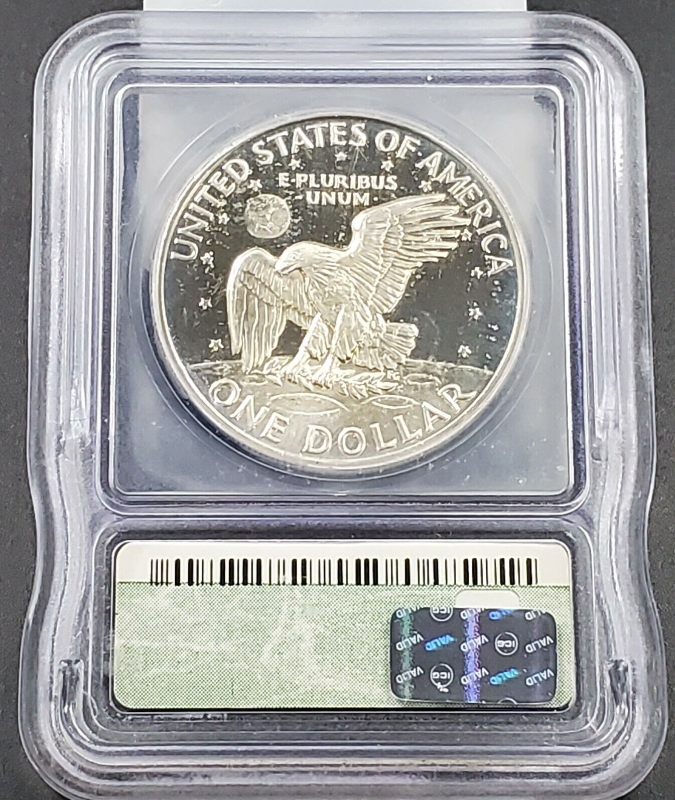 1972 S $1 Eisenhower Brown Ike 40% Silver PR68 DCAM ICG Nice Coin